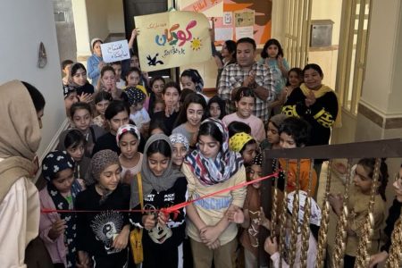 نمایشگاه تجسمی مرکز شماره ۳ اسلام‌آباد غرب در هفته ملی کودک