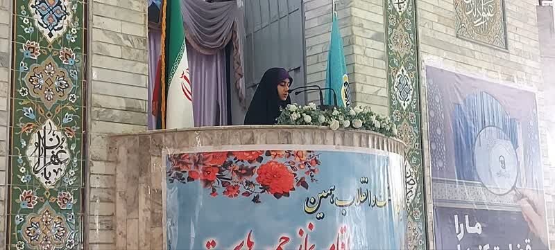 1350361-1 قرائت بیانیه هفته ملی کودک در مصلیهای نمازجمعه استان گلستان