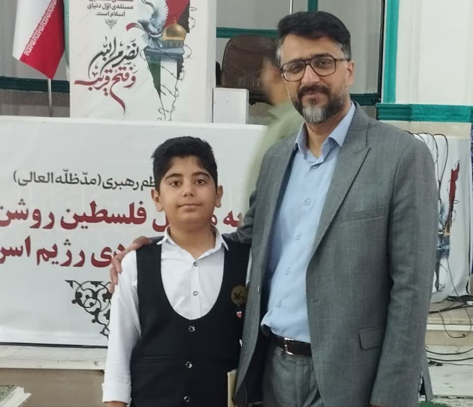 1350910-1 خوانش بیانیه هفته ملی کودک در نماز عبادی سیاسی جمعه بندرعباس