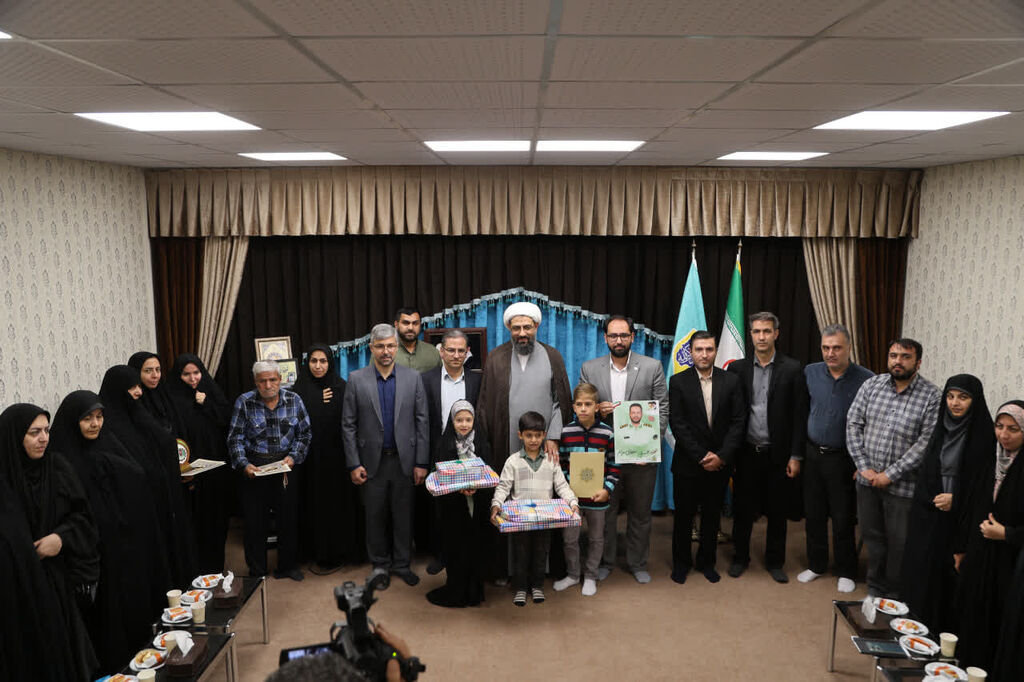 تجلیل از فرزندان شهید علی سلطانی‌مرام با حضور نماینده ولی فقیه در استان همدان