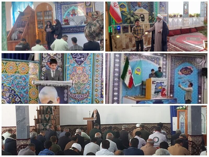 1351990-1 اعضای کانون استان اردبیل با حضور در نماز جمعه، پیام هفته ملی کودک را قرائت کردند