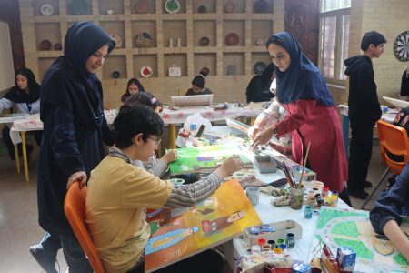 پنجمین مهرواره هنرهای تجسمی کودکان و نوجوانان استان تهران