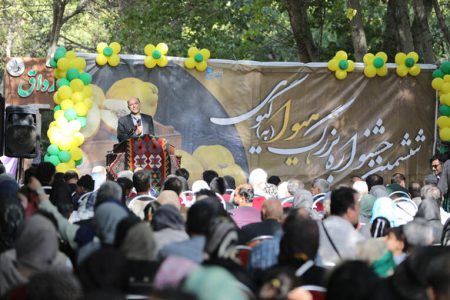 ایستگاه نقاشی مراکز کانون کوثر در ششمین جشنواره بزرگ هیوا برپا شد