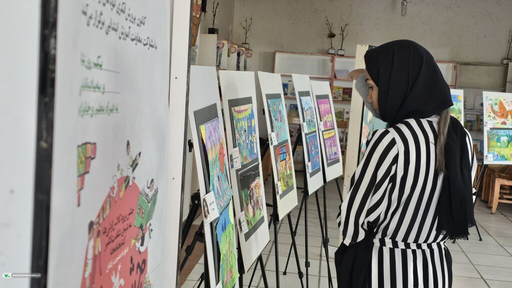 1353176-1 برپایی نمایشگاه نقاشی «نقش و رنگ کودکی» در یاسوج