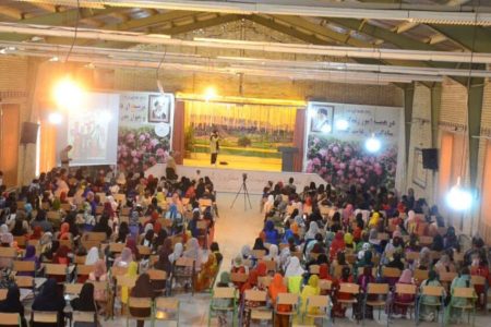 تبلور «حال خوش زندگی» در جشن بزرگ هفته ملی کودک ثلاث باباجانی