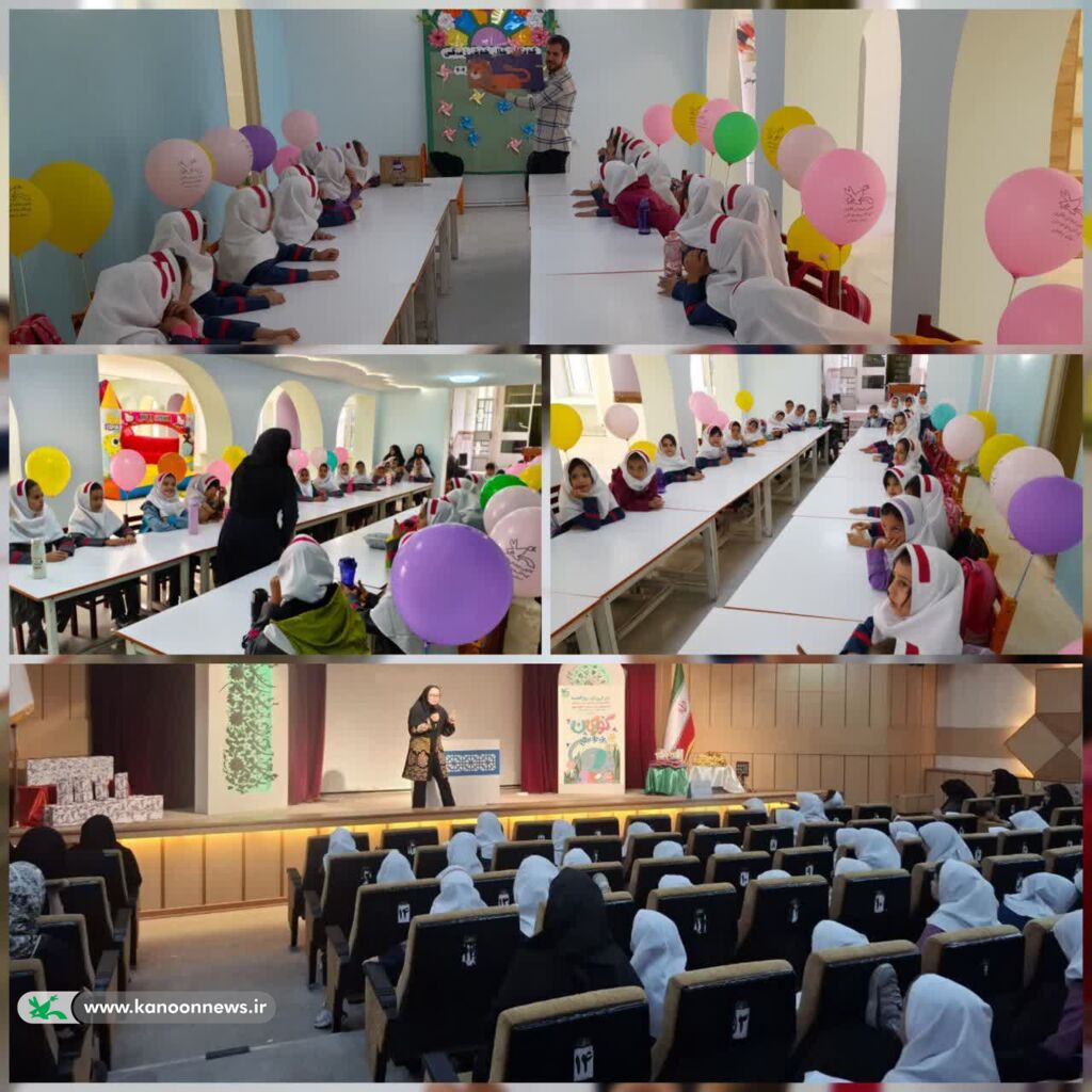 1355203-1 ۴۱۰۰ کودک زنجانی پای ۵۵ قصهگوی کانون نشستند