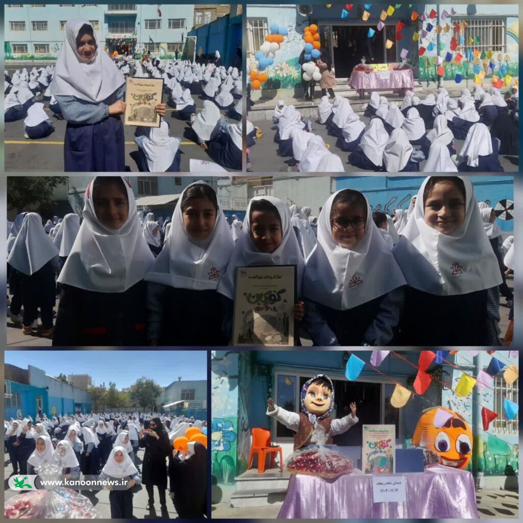 1355206-1 ۴۱۰۰ کودک زنجانی پای ۵۵ قصهگوی کانون نشستند