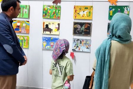 کودکان راویان رنگ و آیین شدند