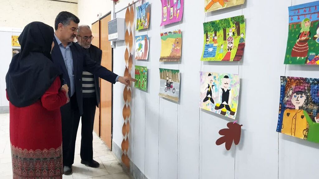 1356195-1 کودکان شیروان، راویان رنگ و آیین شدند