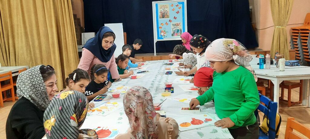 1356899-1 جشن «رنگ، رویا و شادی» در هفته ملی کودک