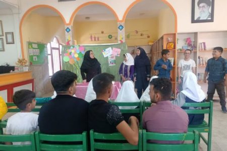 دانش‌آموزان مجتمع آموزشی استثنایی بهار میهمان مرکز قصرشیرین شدند