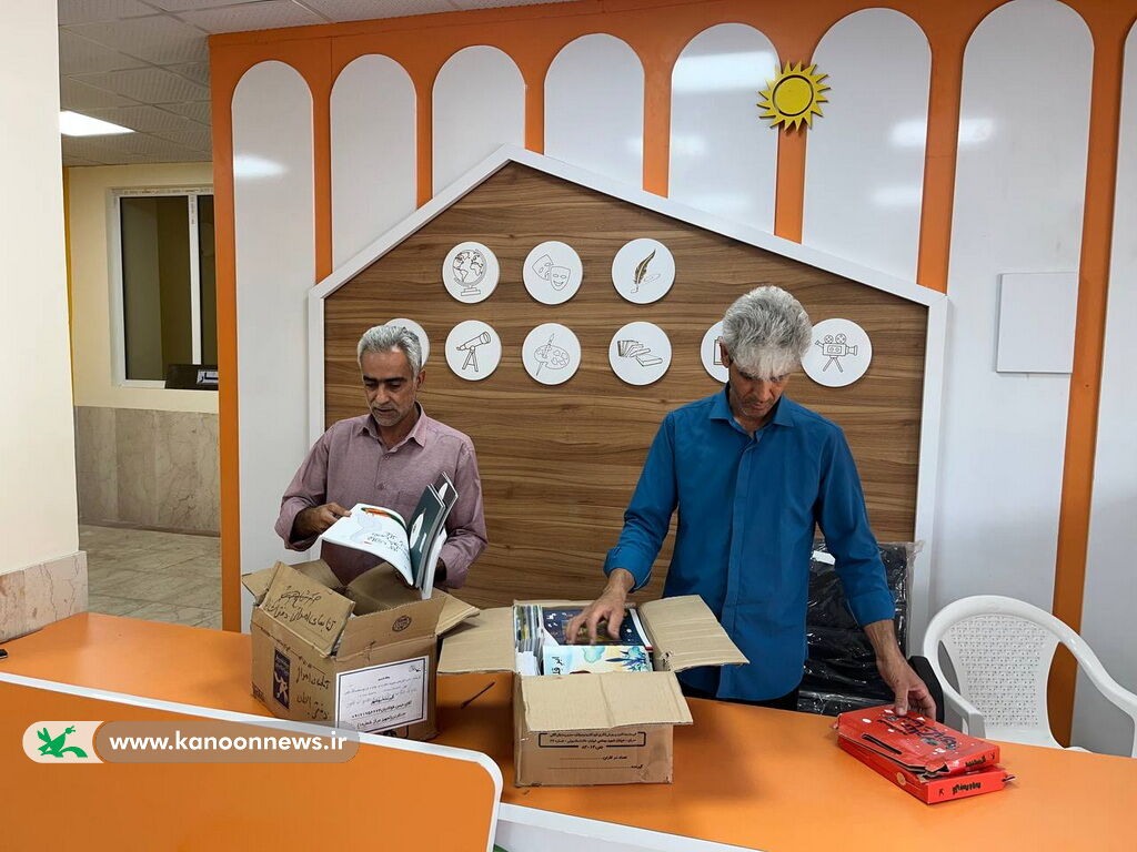 1357540-1 تزریق ۲ هزار جلد کتاب به منابع مطالعاتی مرکز شماره یک کانون بوشهر