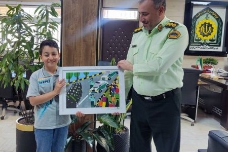 قدردانی از جنس هنر، با رنگ کودکی