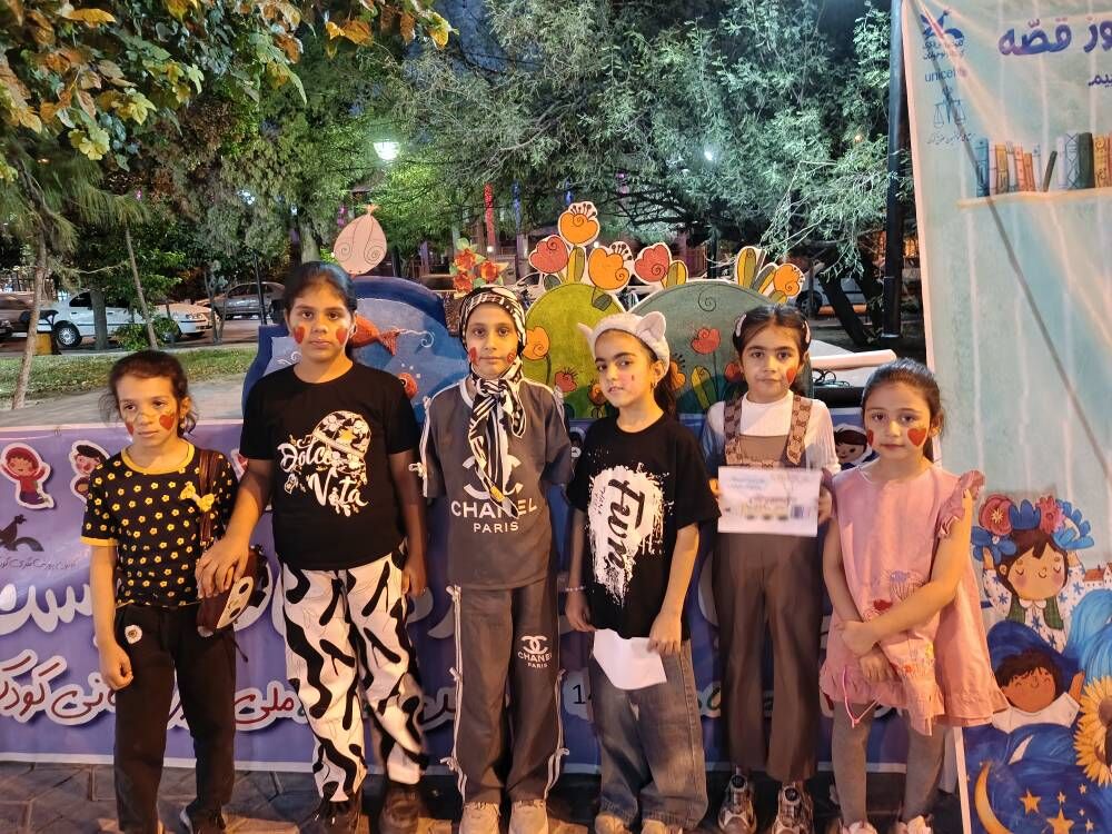 1358607-1 کانون مرکز جهرم، جشن هفته ملی کودک را با روایت قصه، رنگ و همدلی برگزار کرد