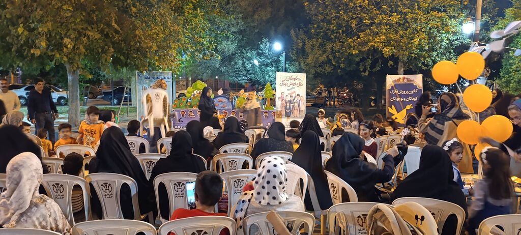 1358612-1 کانون مرکز جهرم، جشن هفته ملی کودک را با روایت قصه، رنگ و همدلی برگزار کرد