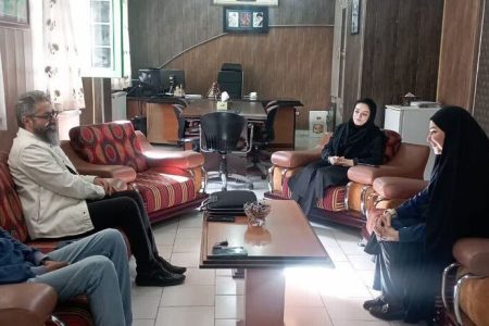 دیدار کارشناس هنرهای نمایشی کشور با سرپرست کانون کرمانشاه