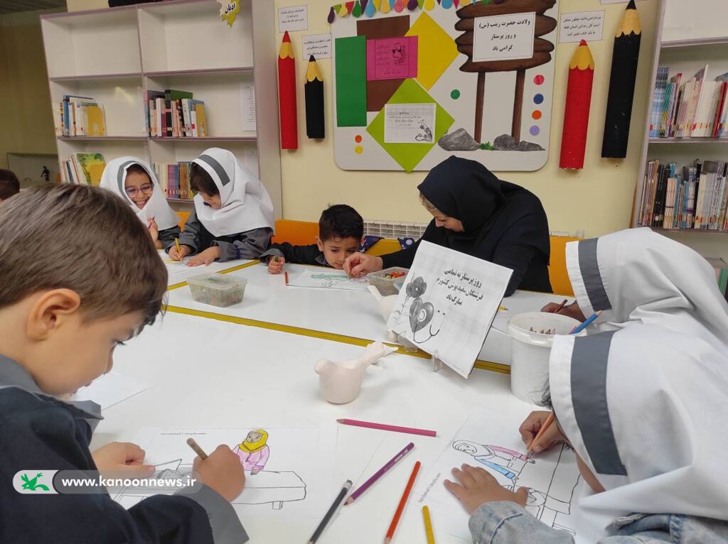 ویژه‌برنامه‌ای به مناسبت میلاد حضرت زینب(س) و روز پرستار در کانون پرورش فکری کودکان و نوجوانان شهرستان بیجار