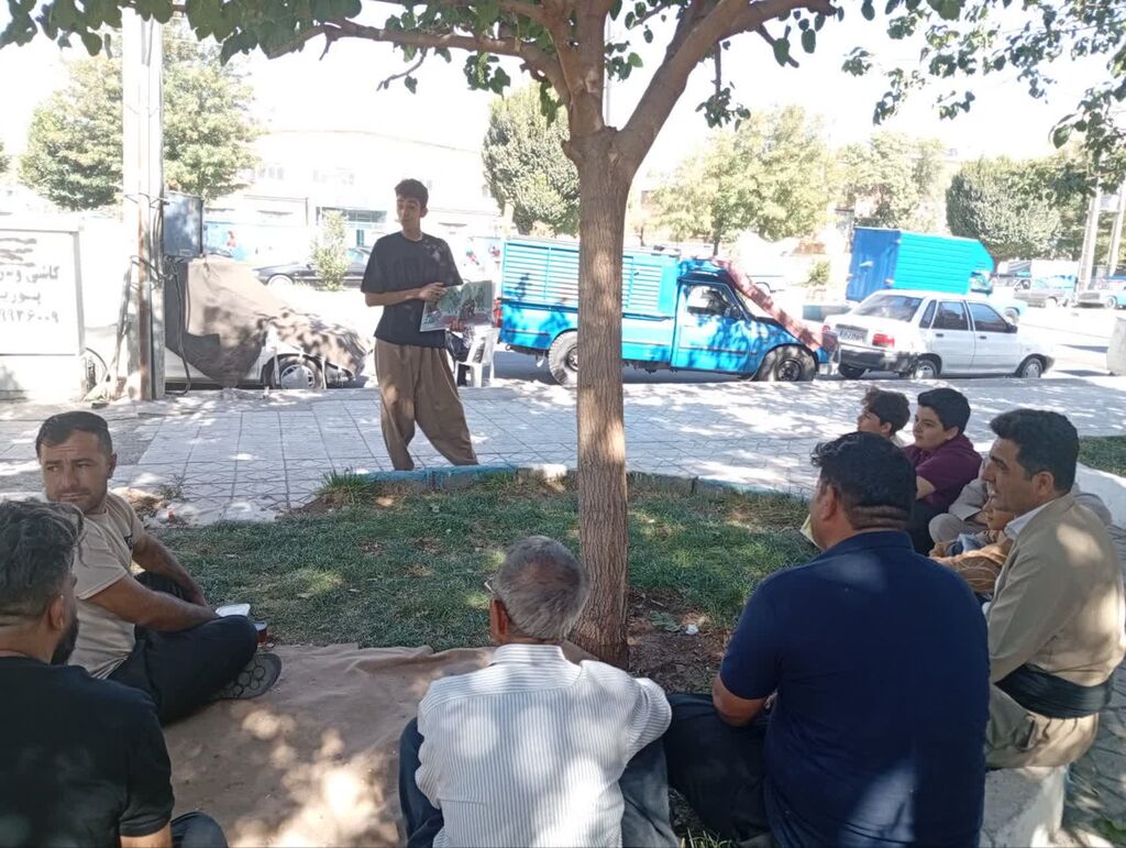 قصه و کتاب برای همه در فضای سبز روانسر