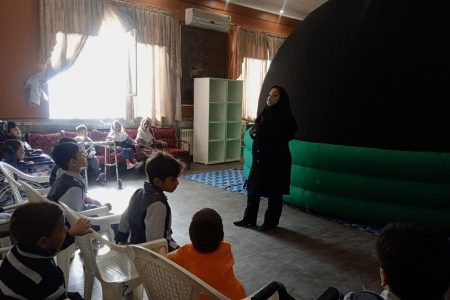 رصدخانه کانون استان میهمان مدرسه توان‌خواهان حضرت خدیجه(س)