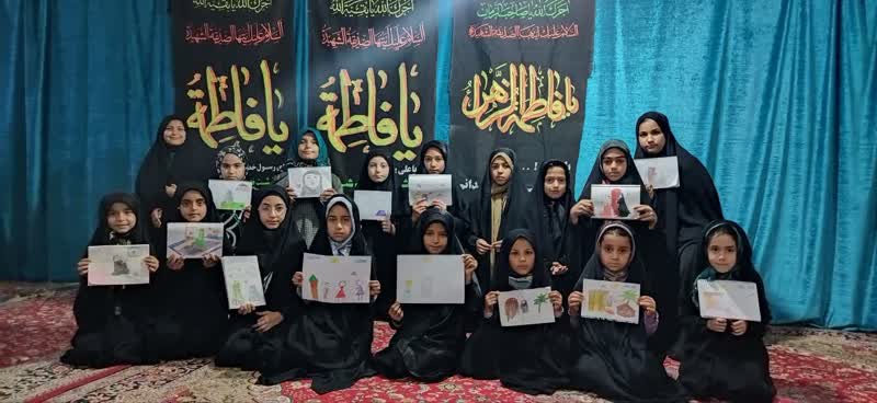 1365540-1 اعضای کانون خسروبیگ در آیین سوگواری حضرت فاطمه(س)