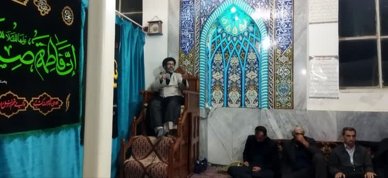 1365541-1 اعضای کانون خسروبیگ در آیین سوگواری حضرت فاطمه(س)