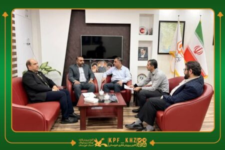 نشست مشترک مدیران‌کل کانون پرورش فکری و بنیاد مسکن استان خوزستان