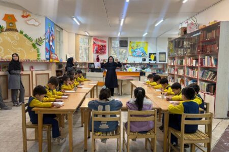 مرکز شماره ۳ کانون تبریز میزبان نوباوه های موسسه گلدستار