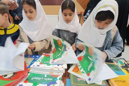 برگزاری نمایشگاه کتاب در شهر مرزی باجگیران به همت مرکز فرهنگی قوچان
