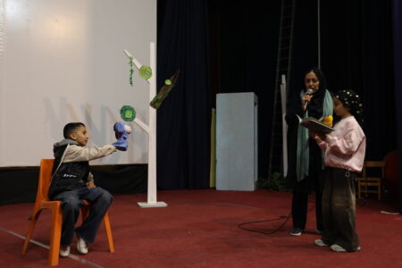 از نمایش «سیاه و سفید» تا قصه‌گویی