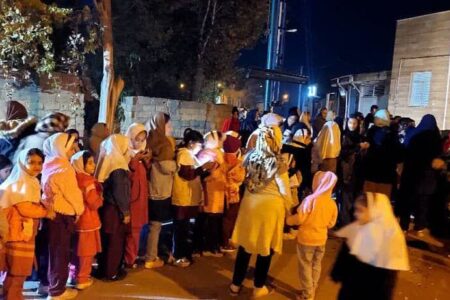 زحل در آسمان روستای آغچه‌قلعه ارومیه