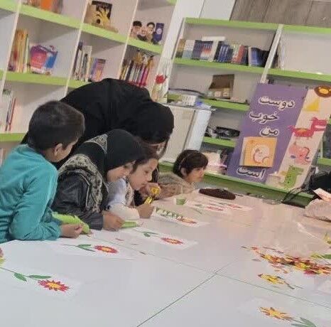 بازدید بچه‌های موسسه حمزه سیدالشهداء از مرکز فرهنگی طرقبه