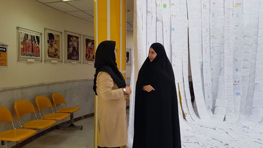 بازدید مدیرکل کتابخانه‌های عمومی از طرح‌های خلاق کتابخوانی کانون کرمانشاه