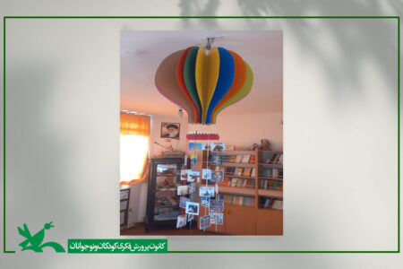 پرواز بالن دانایی در آسمان روستاهای قاین