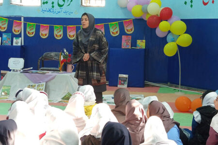 جشن کتاب و کتاب‌خوانی با اجرای برنامه‌های فرهنگی در مدرسه استثنایی امید اردبیل برگزار شد