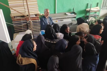 اردوی “روایت پیشرفت” در چاپخانه امروز بیرجند