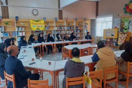نشست انجمن قصه گویی شاخه شهرستان شازند