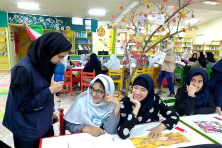 بازدید مدرسه استثنایی «ولایت» از مرکز فرهنگی فریمان