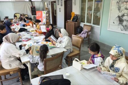 برگزاری کارگاه کتاب‌سازی در مرکز فرهنگی طرقبه