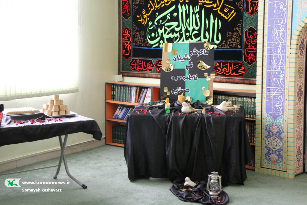 1373704-1 آیین سوگواری حضرت زهرا(س) در کانون فارس