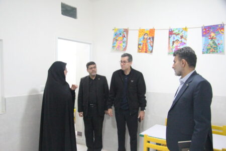 بازدید مشترک مدیرکل کانون و نماینده مردم مهاباد در مجلس شورای اسلامی از مراکز فرهنگی‌هنری کانون