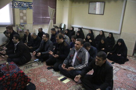 برگزاری مراسم در سوگ دخت پیامبر(ص)