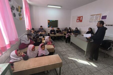 اردوی جهادی به مناسبت هفته بسیج در روستای قلعه نو شهرستان اراک