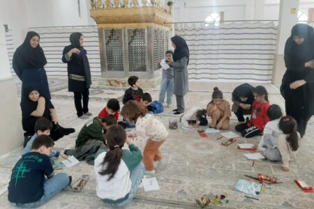 اجرای فعالیت های فرهنگی هنری مربیان مرکز لومار دراردوی یک روزه