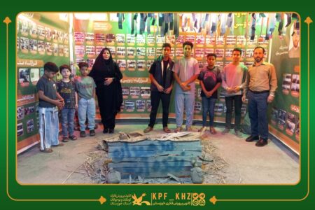 غرفه فرهنگی‌ و هنری کانون خوزستان در کوی علوی