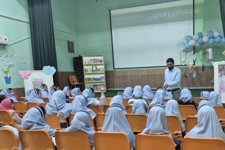 کارگاه قصه‌گویی کانون مرکز لامرد با حضور ۱۰۰ دانش‌آموز برگزار شد