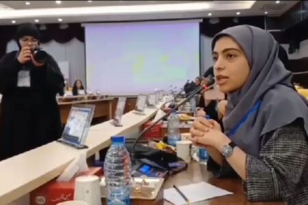 سخنرانی کانون‌یار مرکز سنقر در اولین نشست قطبی کمیسیون‌های تخصصی مجلس دانش‌آموزی