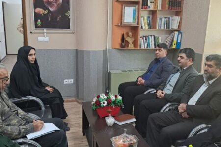 دیدار و گفتگوی مدیرکل کانون استان ایلام با مدیرکل بنیاد حفظ آثار و نشر ارزشهای دفاع مقدس استان