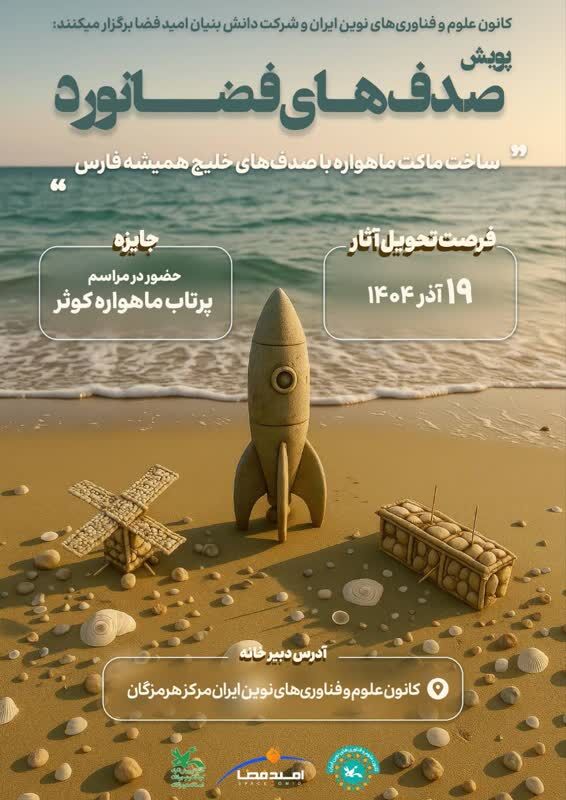 1376302-2 پویش صدفهای فضانورد