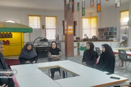 بازدید مدیرکل کانون سیستان و بلوچستان از مراکز فرهنگی‌هنری شمال استان