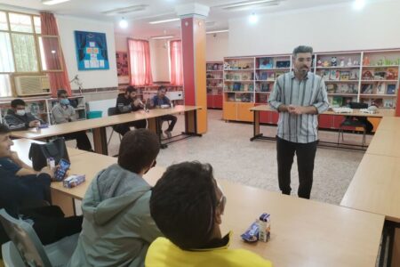 مرکز فرهنگی هنری دهلران میزبان دانش آموزان مرکز توان یابی در هفته معلولین